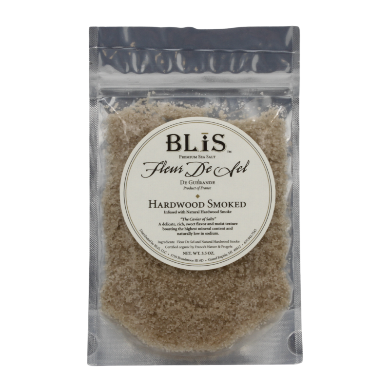 BLiS Hardwood Smoked Fleur de Sel Sea Salt