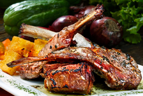 Grilled Moroccan Spiced Lamb Chops